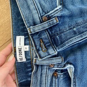 Re/done like new cropped jeans